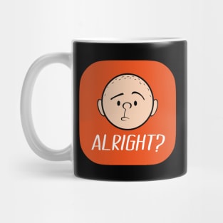 Karl Pilkington - Alright? Mug